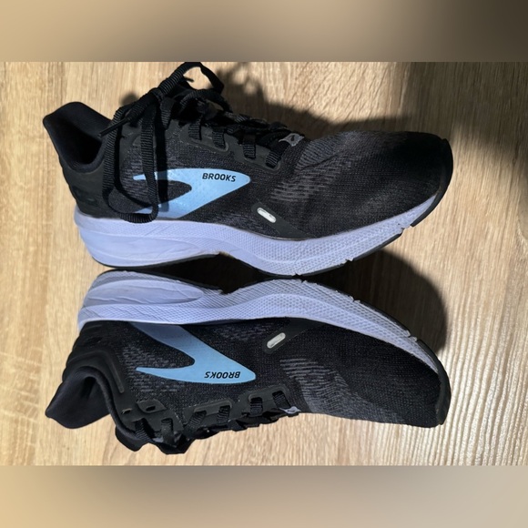 Brooks launch 9 running sneakers womens size 7.5 Black Athletic Shoes - Picture 6 of 9